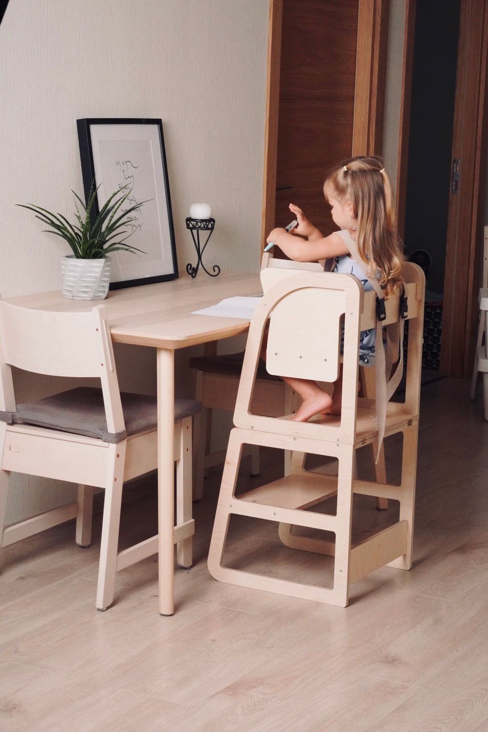 Addon1 - 3in1 High chair, step stool combo - Beloved boards