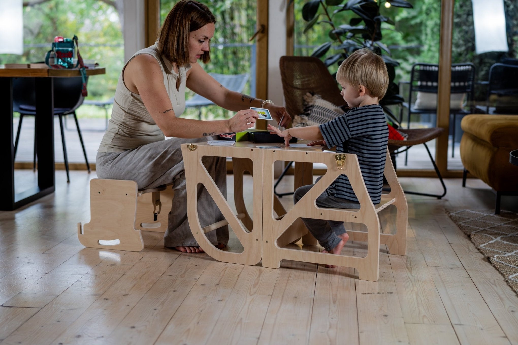 Transformable learning kitchen tower (Securestep) - Beloved boards