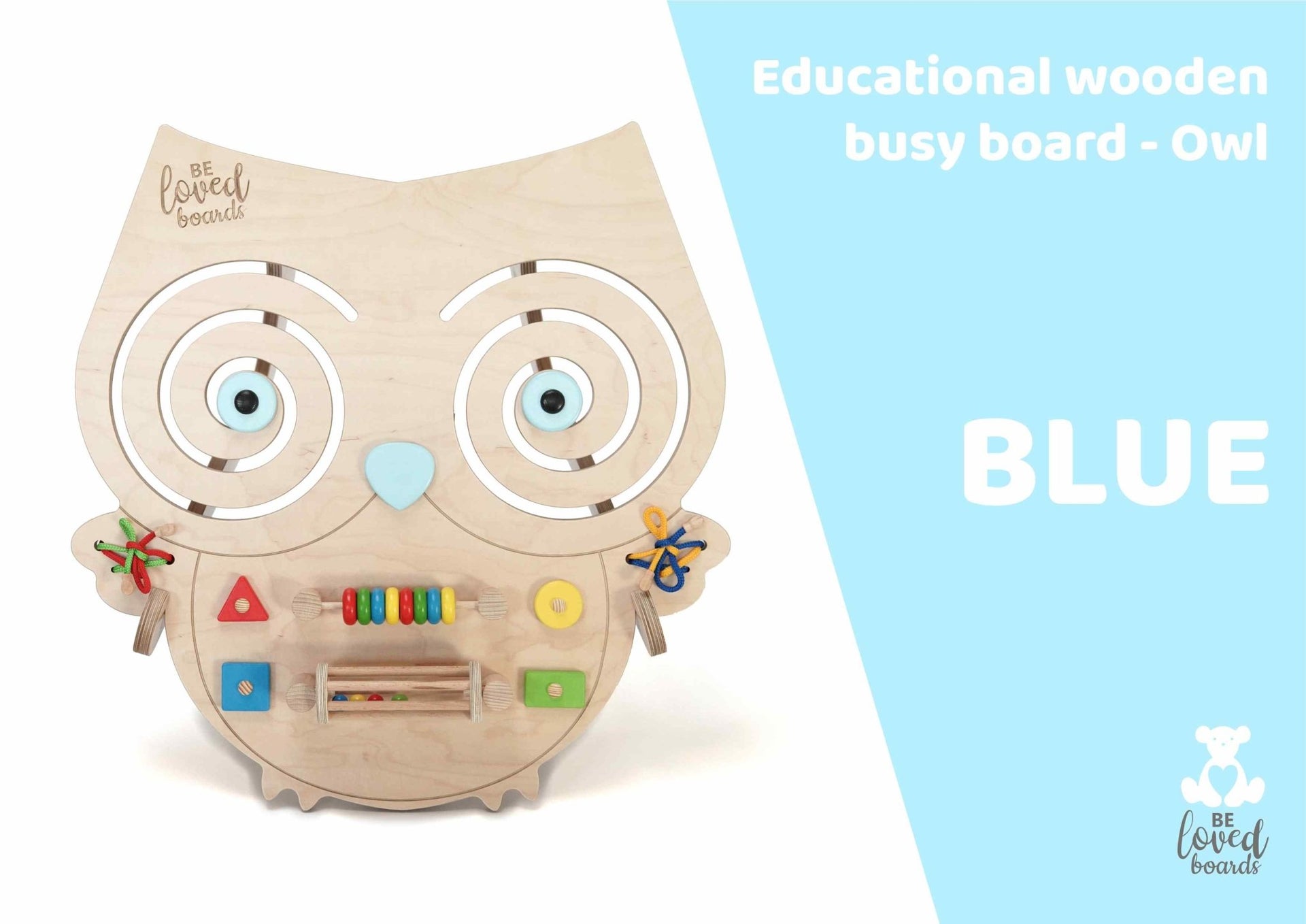 Busy board - Owl - Beloved boards