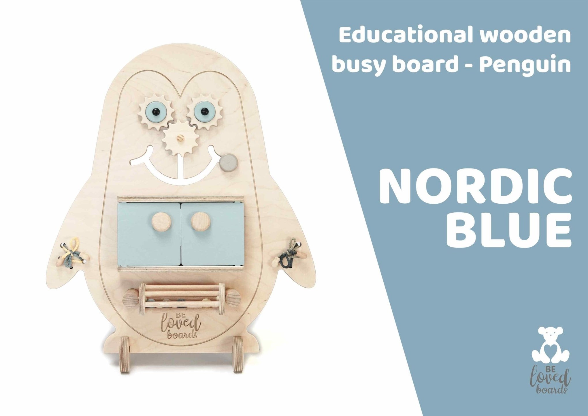 Busy board - Penguin - Beloved boards