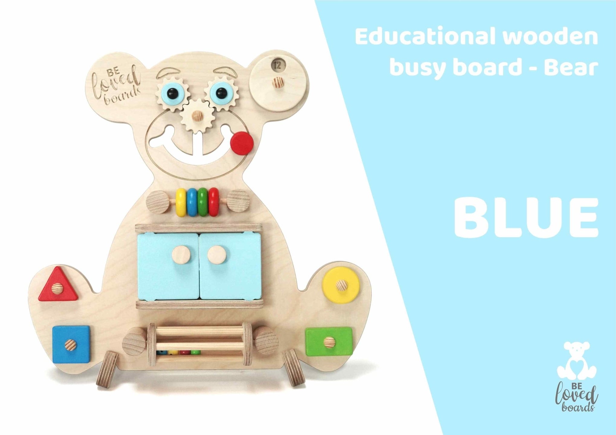 Travel-Size Busy Board: The Ultimate Toy for Busy Kids on the Move - Beloved boards