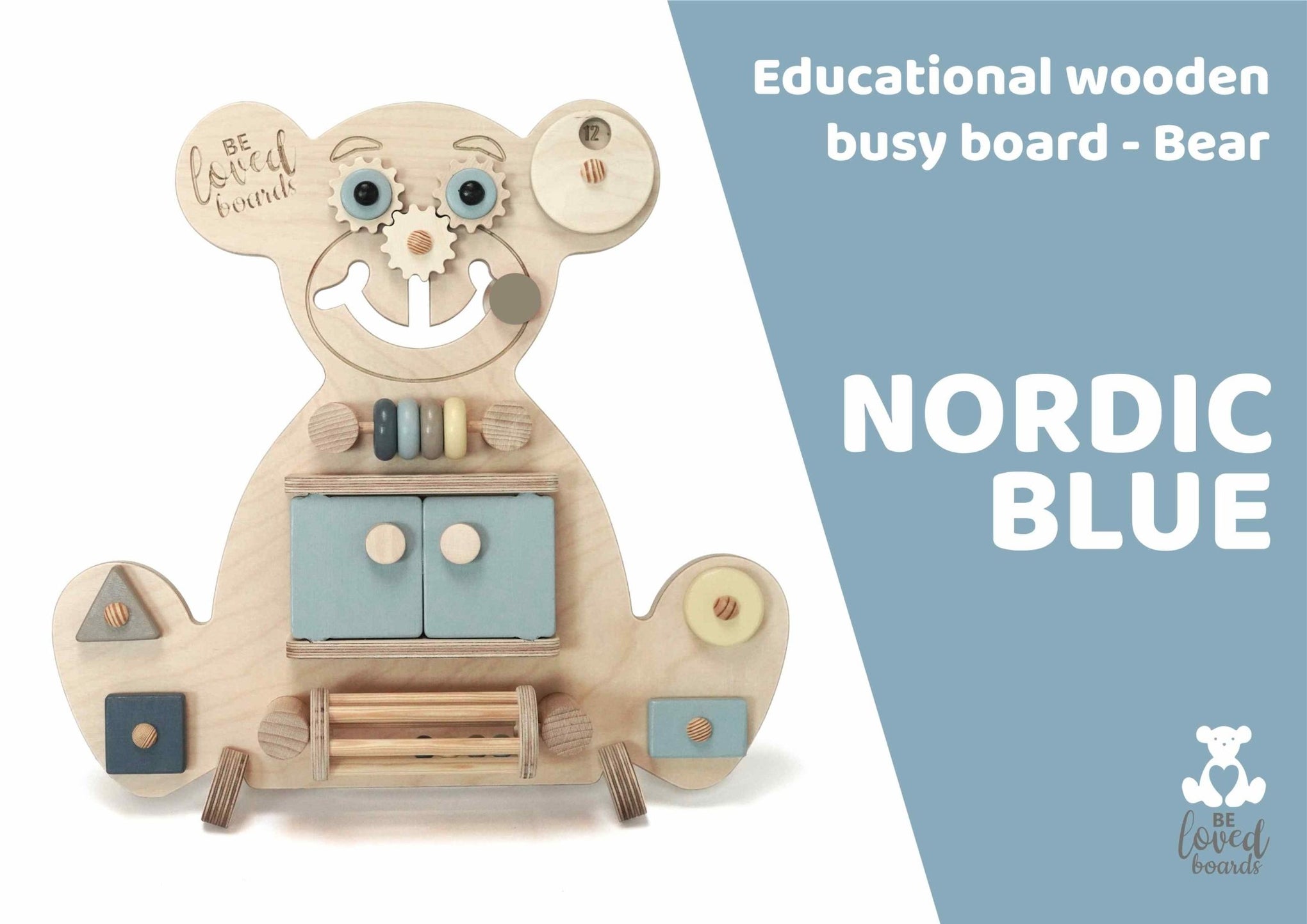 Travel-Size Busy Board: The Ultimate Toy for Busy Kids on the Move - Beloved boards